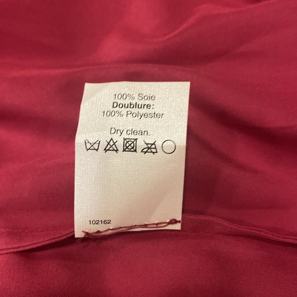 NWT J. Crew Silk SOFIA Raspberry Colored Dress Size 8 Petite - Picture 10 of 10
